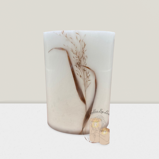 Windlicht siergras set